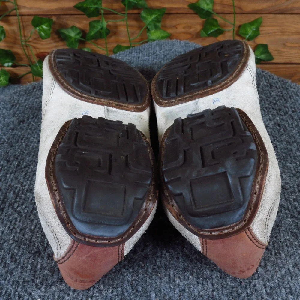 Fossil Penny‎ Loafer Men Shoe Size 11 Casual Driving Moccasin Suede Off-White